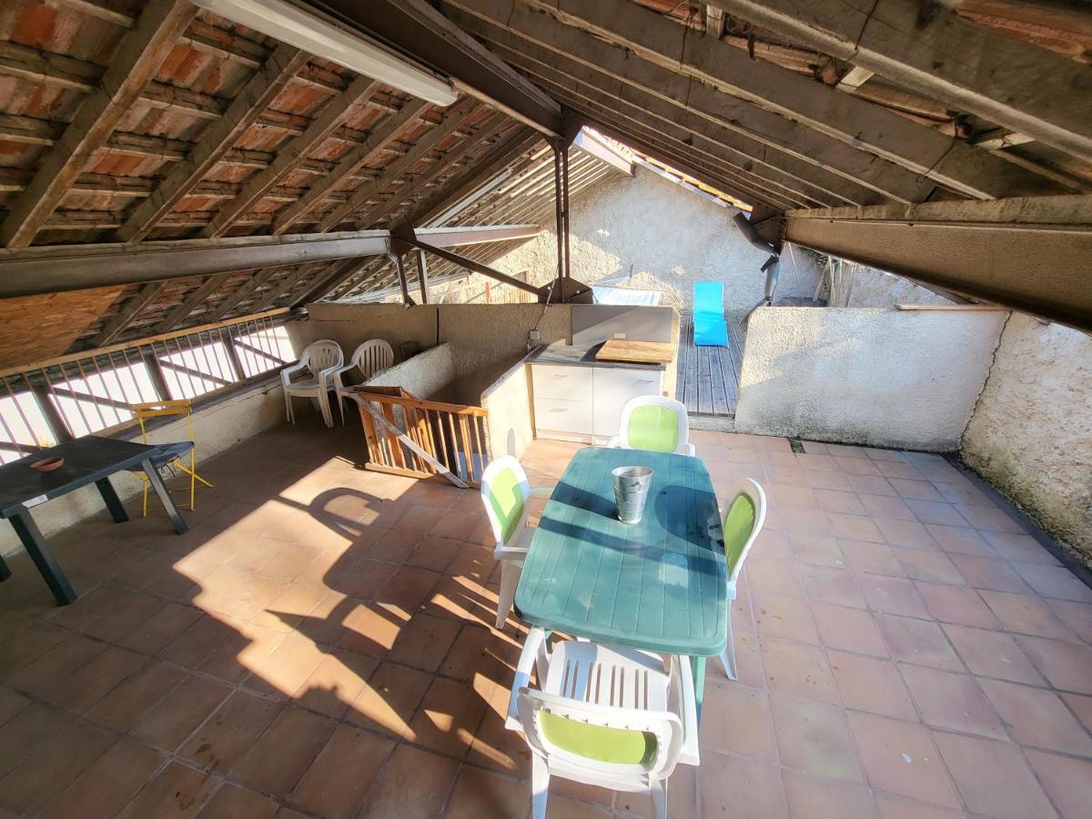 Maison 3 Chambres Avec Piscine Couverte Lespignan Buitenkant foto